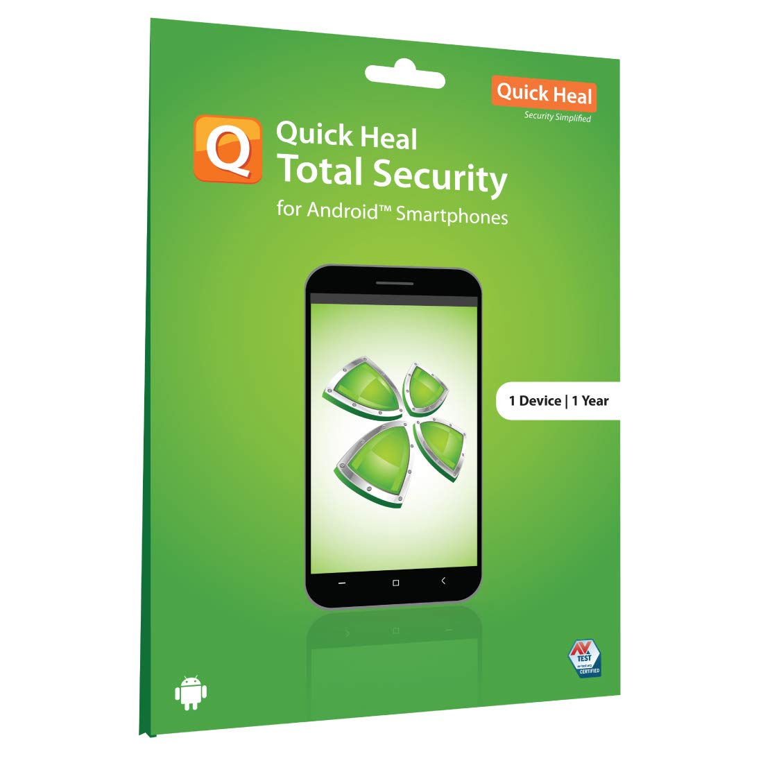 QUICK HEAL MOBILE SECURITY
1 USER 1 YEAR